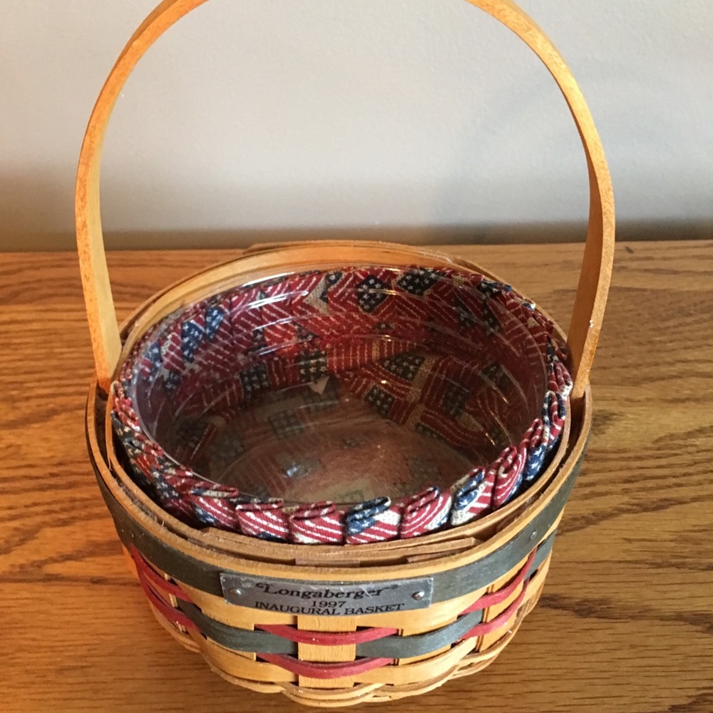 Longaberger 1997 inaugural basket
